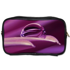 Waterdrop Travel Toiletry Bag (two Sides) by Siebenhuehner