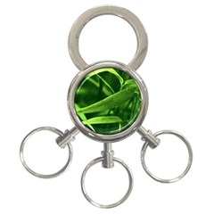 Bamboo 3-Ring Key Chain