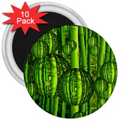 Magic Balls 3  Button Magnet (10 pack)