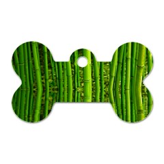 Bamboo Dog Tag Bone (two Sided) by Siebenhuehner