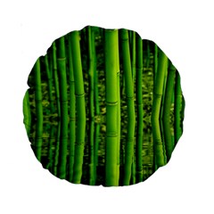 Bamboo 15  Premium Round Cushion  by Siebenhuehner