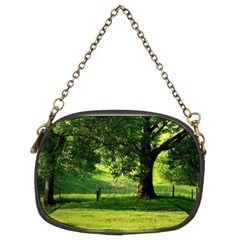 Trees Chain Purse (two Sided) 