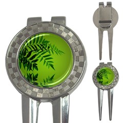 Leaf Golf Pitchfork & Ball Marker by Siebenhuehner