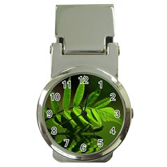 Leaf Money Clip With Watch by Siebenhuehner