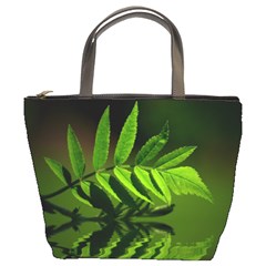 Leaf Bucket Bag by Siebenhuehner