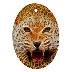 Jaguar Electricfied Oval Ornament