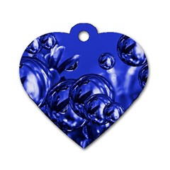 Magic Balls Dog Tag Heart (two Sided) by Siebenhuehner