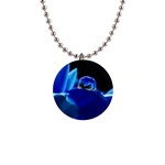 Waterdrop Button Necklace Front