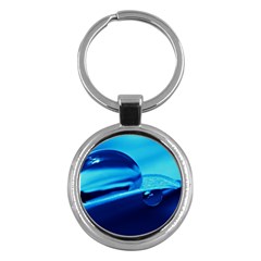 Waterdrops Key Chain (round) by Siebenhuehner