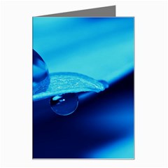 Waterdrops Greeting Card by Siebenhuehner