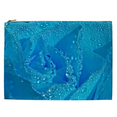 Blue Rose Cosmetic Bag (xxl)