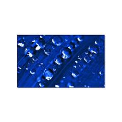 Waterdrops Sticker (rectangle) by Siebenhuehner