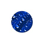 Waterdrops Golf Ball Marker 4 Pack Front