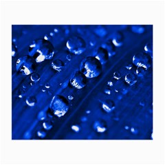 Waterdrops Glasses Cloth (small, Two Sided) by Siebenhuehner