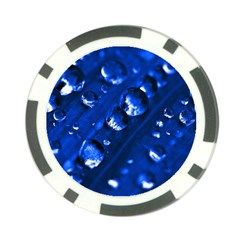 Waterdrops Poker Chip by Siebenhuehner