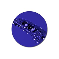 Waterdrops Magnet 3  (round) by Siebenhuehner