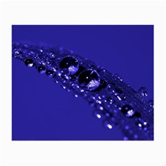 Waterdrops Glasses Cloth (small, Two Sided) by Siebenhuehner