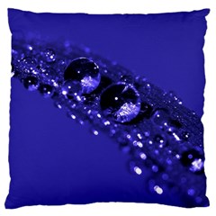 Waterdrops Large Cushion Case (two Sided)  by Siebenhuehner