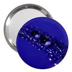 Waterdrops 3  Handbag Mirror