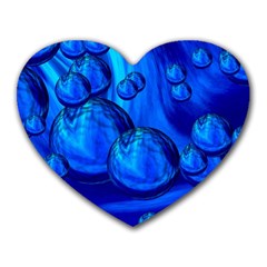 Magic Balls Mouse Pad (heart) by Siebenhuehner