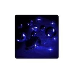 Blue Dreams Magnet (square) by Siebenhuehner