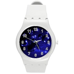 Blue Dreams Plastic Sport Watch (medium) by Siebenhuehner