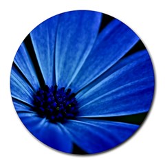 Flower 8  Mouse Pad (round) by Siebenhuehner