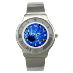 Flower Stainless Steel Watch (unisex) by Siebenhuehner