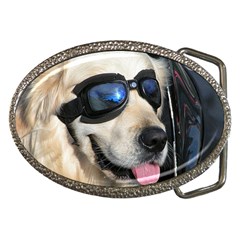 Cool Dog  Belt Buckle (oval) by Siebenhuehner