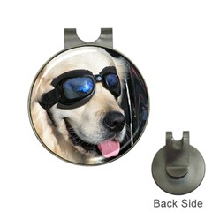 Cool Dog  Hat Clip With Golf Ball Marker