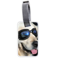 Cool Dog  Luggage Tag (two Sides) by Siebenhuehner