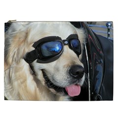 Cool Dog  Cosmetic Bag (xxl)