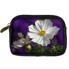 Cosmea   Digital Camera Leather Case by Siebenhuehner