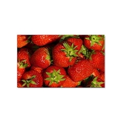 Strawberry  Sticker 10 Pack (rectangle)