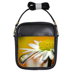 Daisy With Drops Girl s Sling Bag by Siebenhuehner