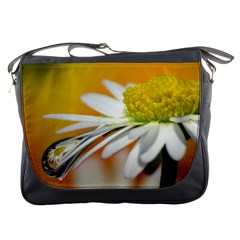 Daisy With Drops Messenger Bag by Siebenhuehner