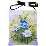 Meadow Flowers Shoulder Sling Bag Front