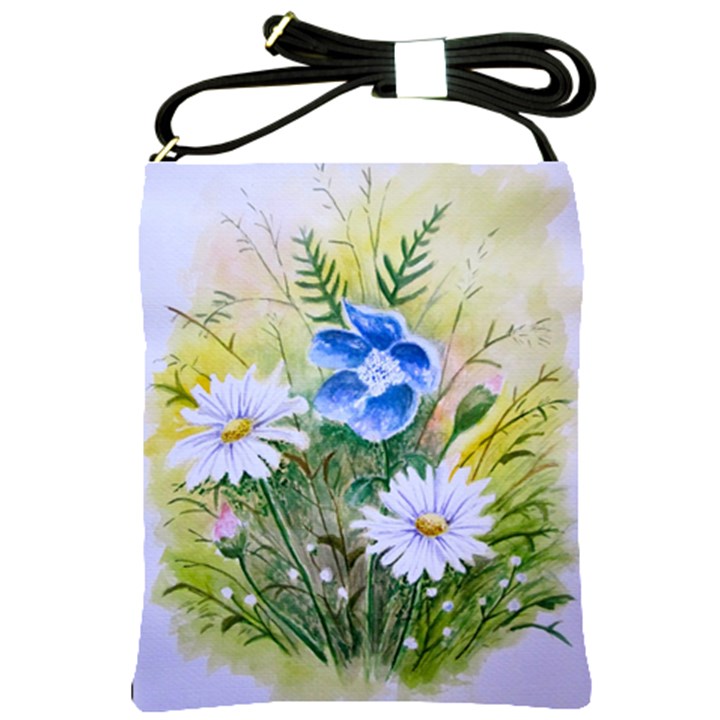 Meadow Flowers Shoulder Sling Bag