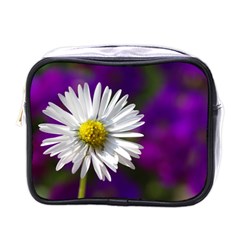 Daisy Mini Travel Toiletry Bag (one Side) by Siebenhuehner