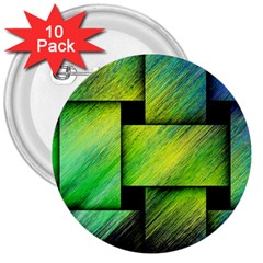 Modern Art 3  Button (10 Pack) by Siebenhuehner