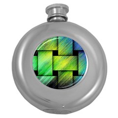 Modern Art Hip Flask (round) by Siebenhuehner