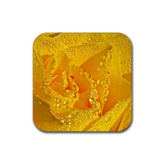 Waterdrops Drink Coaster (square) by Siebenhuehner