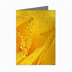 Waterdrops Mini Greeting Card (8 Pack) by Siebenhuehner