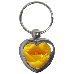 Yellow Rose Key Chain (heart) by Siebenhuehner