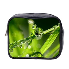 Waterdrops Mini Travel Toiletry Bag (two Sides) by Siebenhuehner