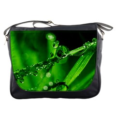 Waterdrops Messenger Bag by Siebenhuehner