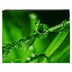 Waterdrops Cosmetic Bag (xxxl) by Siebenhuehner