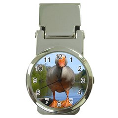 Geese Money Clip With Watch by Siebenhuehner