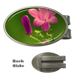 Campanula Close Up Money Clip (oval) by Siebenhuehner