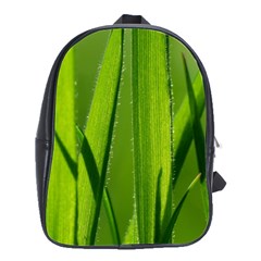 Grass School Bag (large) by Siebenhuehner